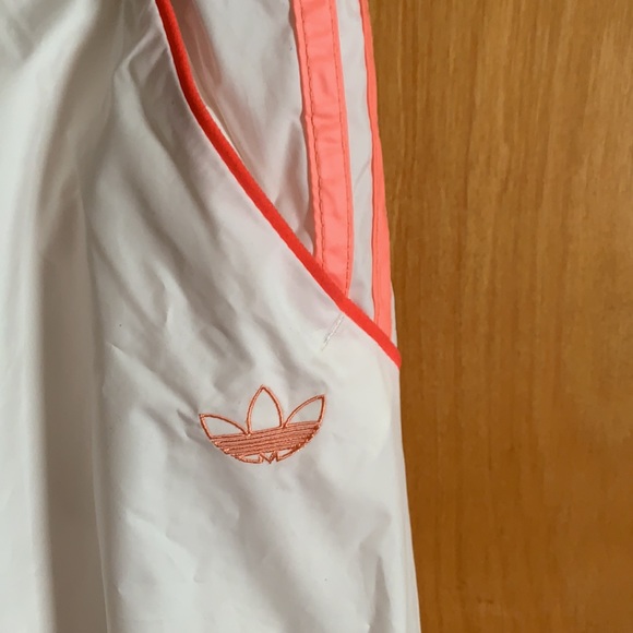 NWT cream and coral adidas track pants - Picture 2 of 6